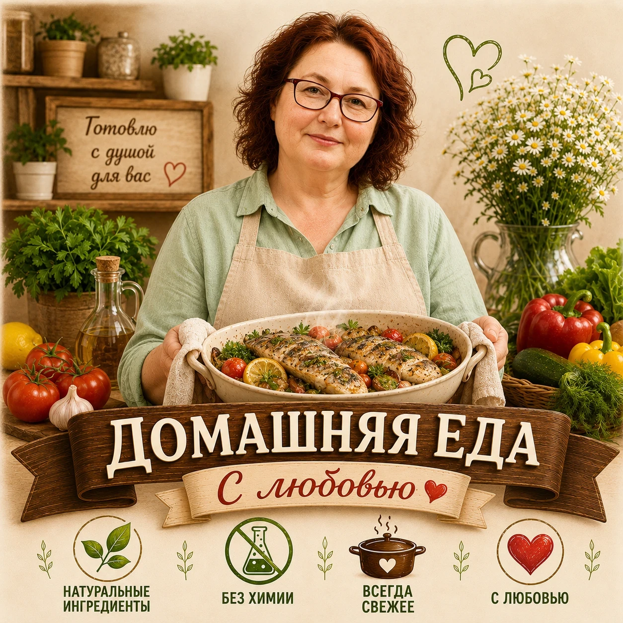 Домашняя еда с любовью